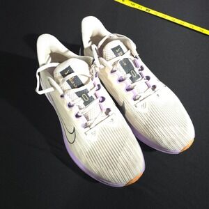 Nike Winflo 9 Womens 10.5 Sail Purple Running Shoes DD8686-103 Athletic Sneakers